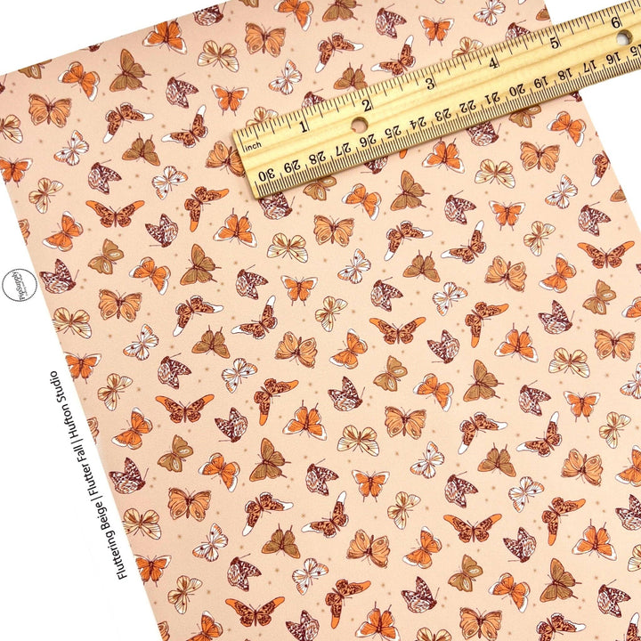 Flutter Fall Faux Leather Sheets