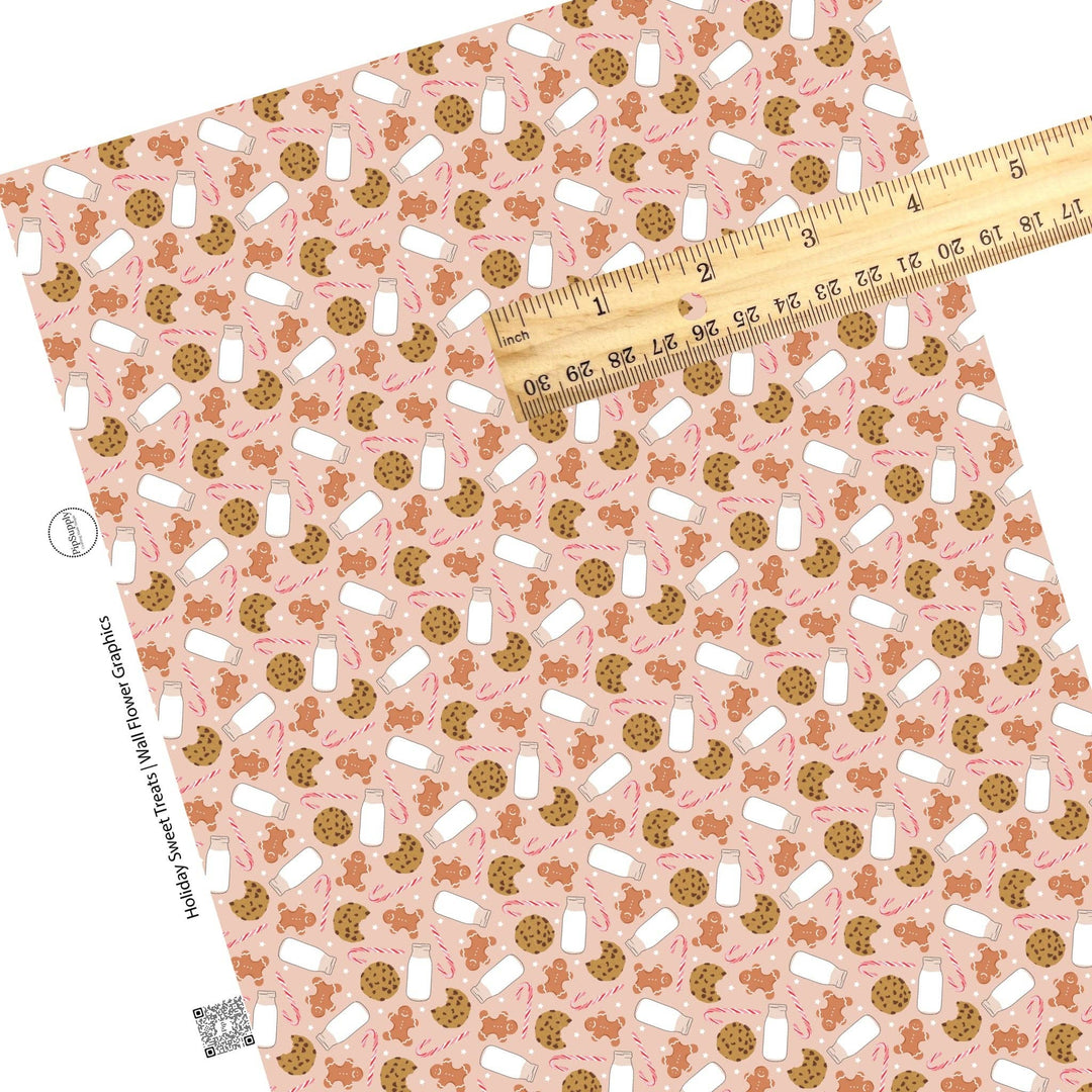 Holiday Sweet Treats Faux Leather Sheets