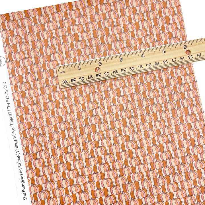 Vintage Trick Or Treat #2 | The Peachy Dot | Faux Leather Sheets