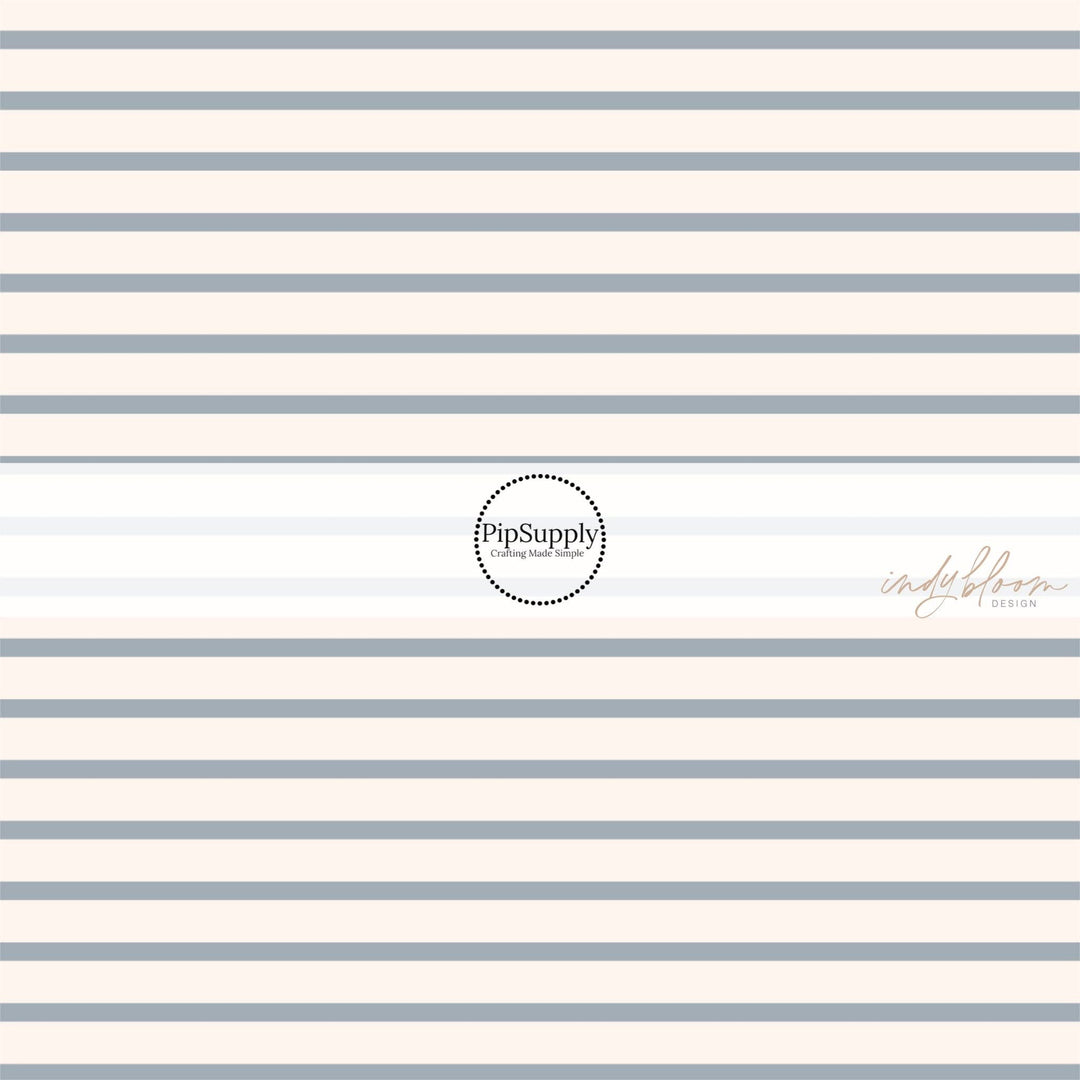 Berries and Cream Stripe Fabric By The Yard