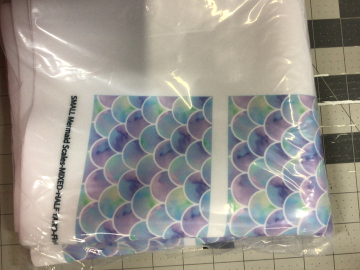 PIPS PERKS - Small Mermaid Scale Flowy Sailor DIY Hair Bows