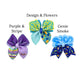 patterns for princess and genie themed neoprene hair bows