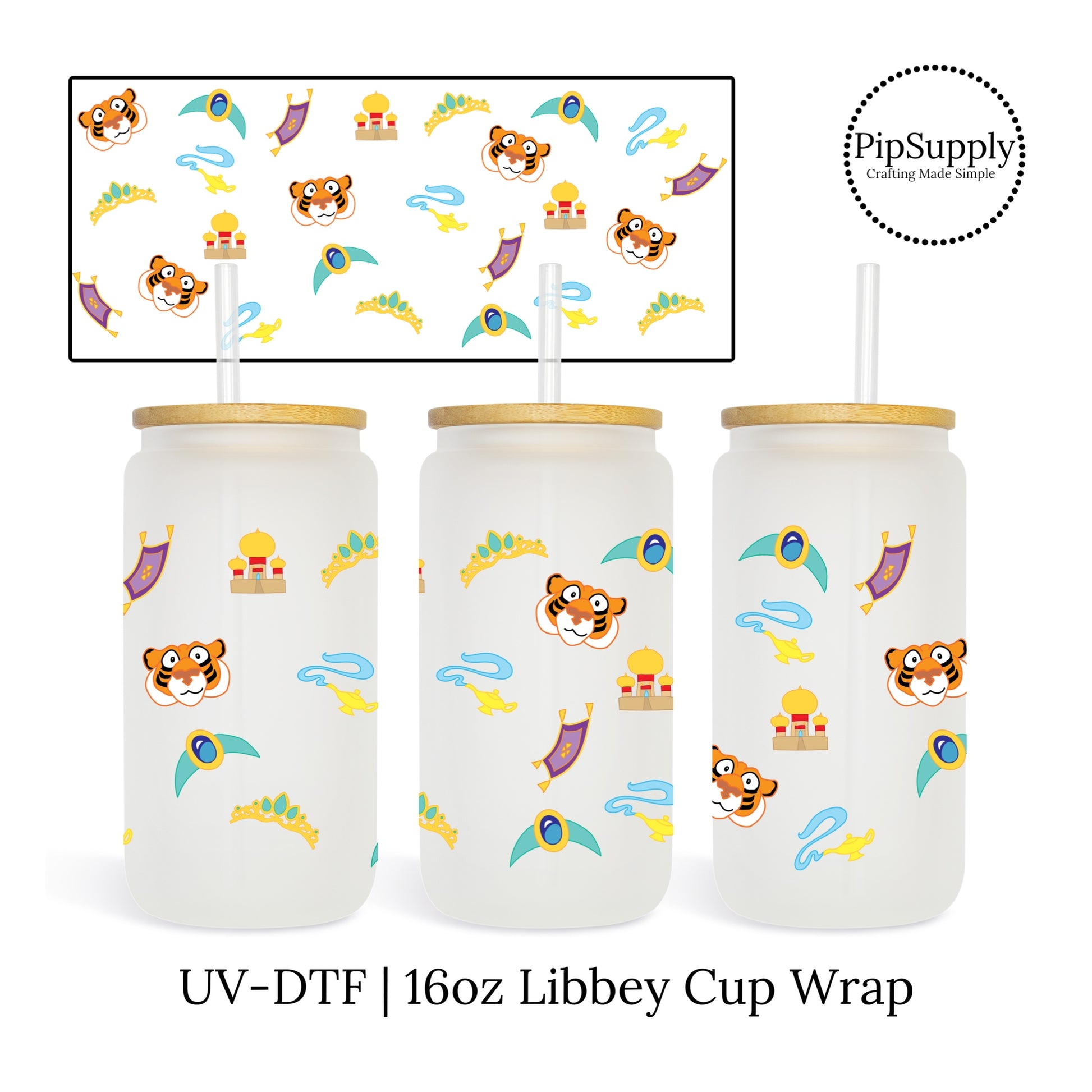 UV Dtf Cold Wrap Transfer for Cups UV Dtf Cup Wrap Transfers