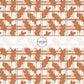 Autumn Leaves Gingham Fabric By The Yard