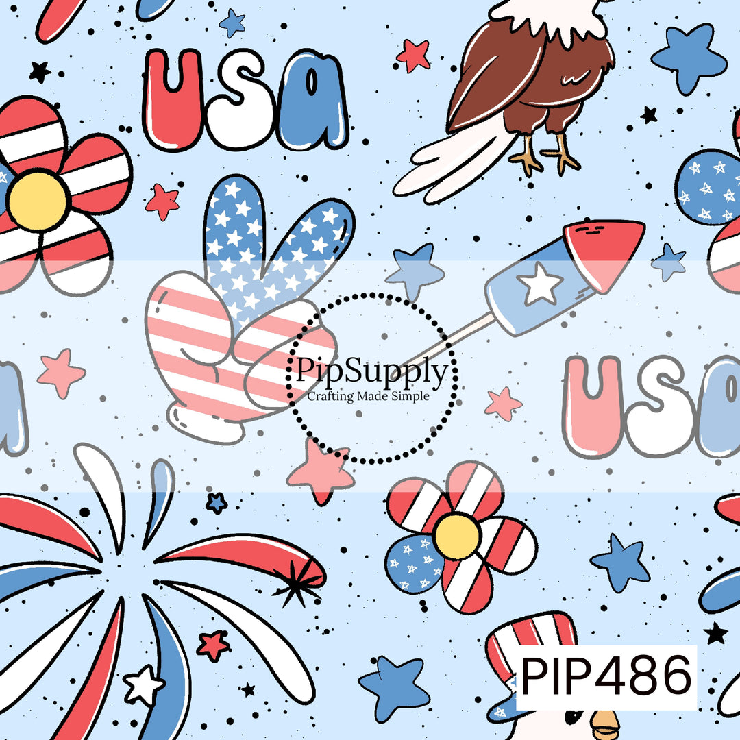PIP486 - Groovy USA Blue