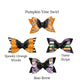 pattern options for layered halloween bat wide glamour hair bows