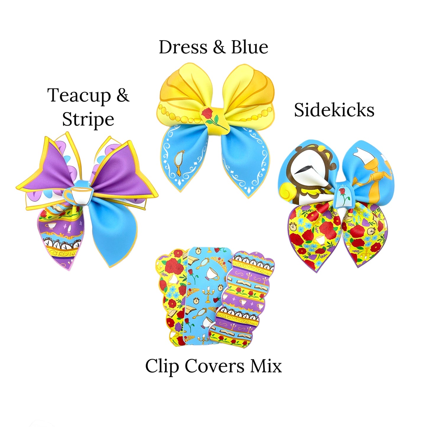patterns for beauty princess inspired faux leather bows