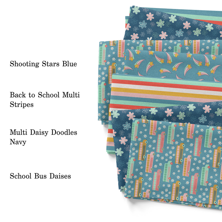 BACK TO SCHOOL FABRIC BY THE YARD 