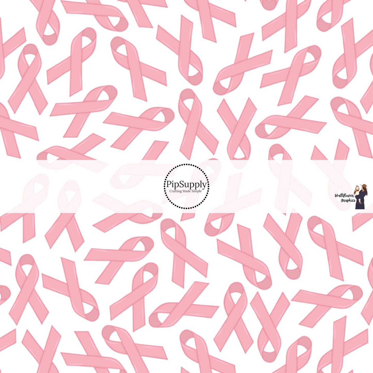 Pink Ribbons Breast Cancer Fabric