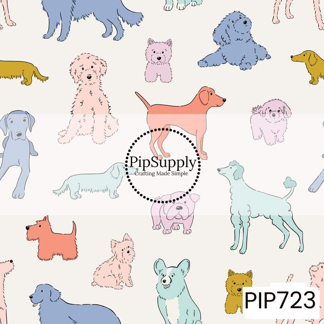 PIP723 - Petshop Dog Colorful