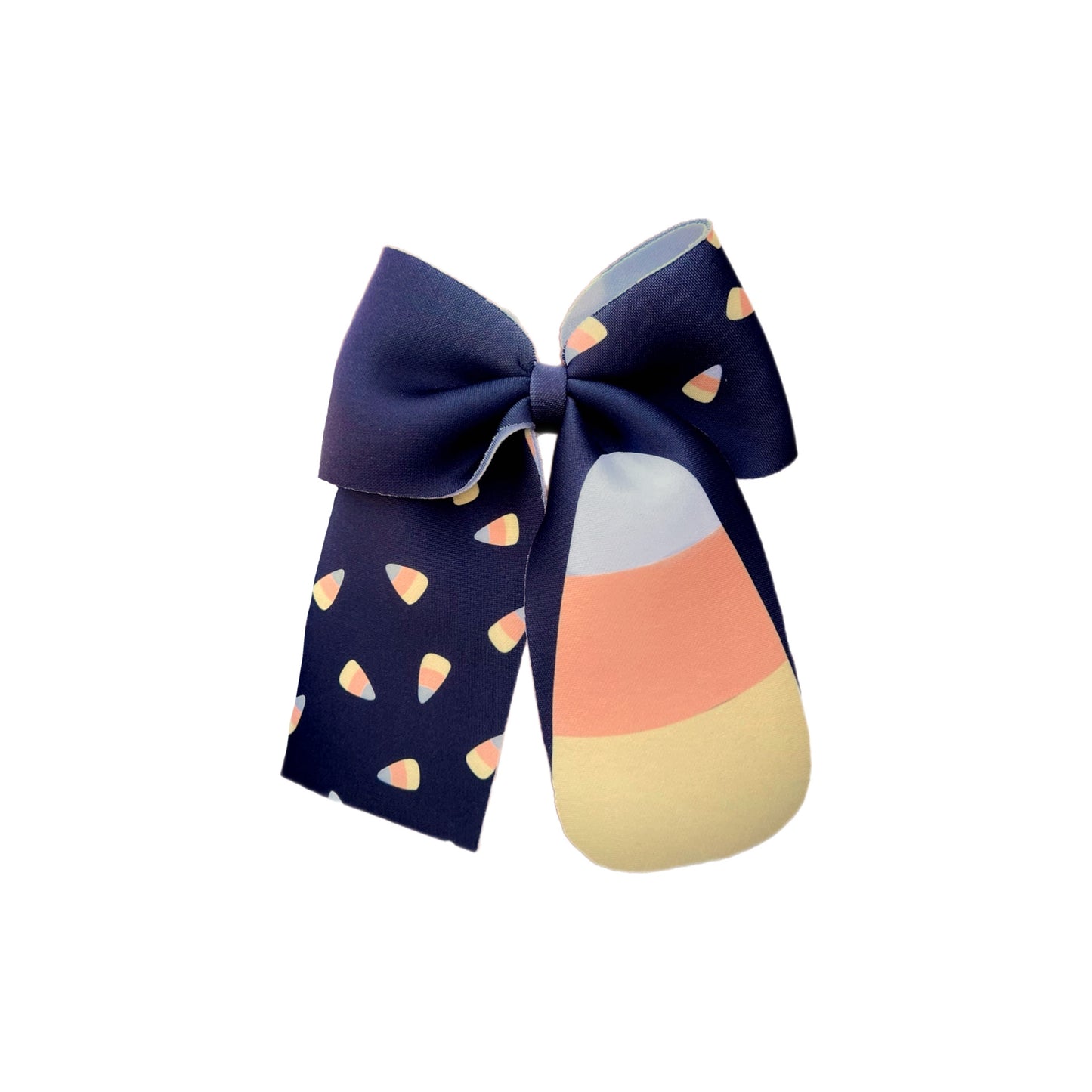 Candy Corn Sailor Neoprene Hair Bows - DIY