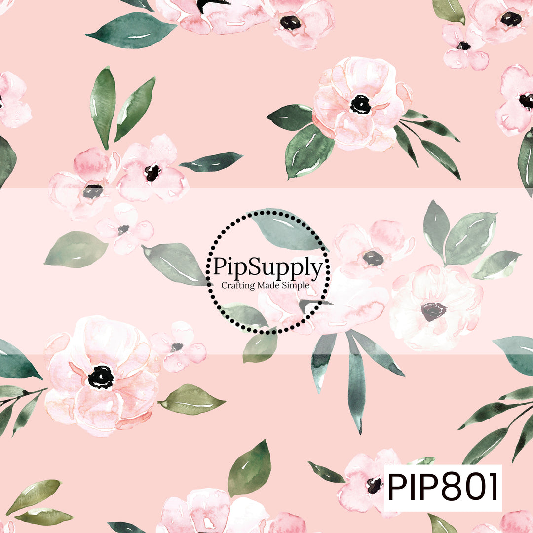 PIP801 - Blush Floral Pink