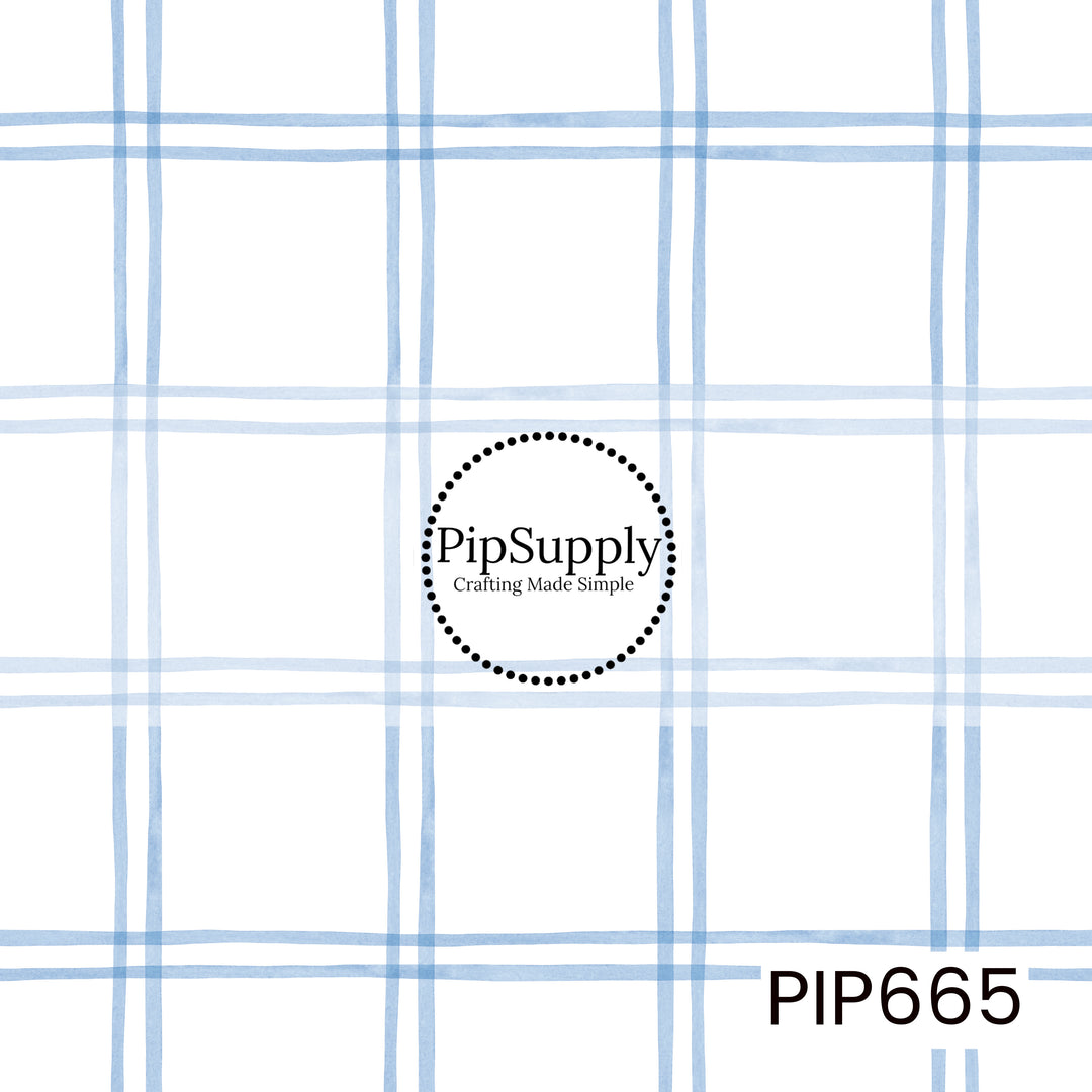 PIP665 - Juliette Coquette Blue Plaid