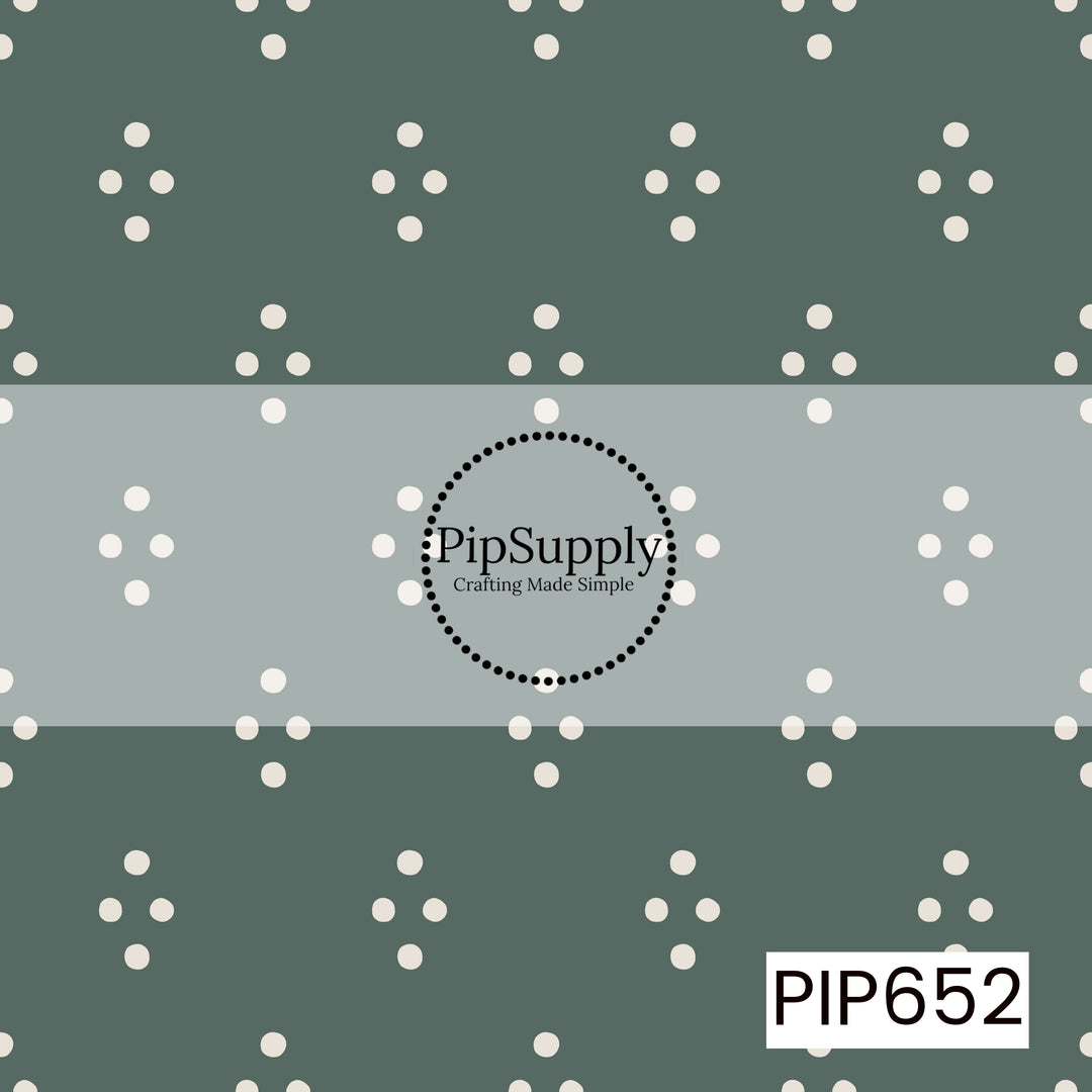 PIP652 - Desert Shine Dots Forest Green