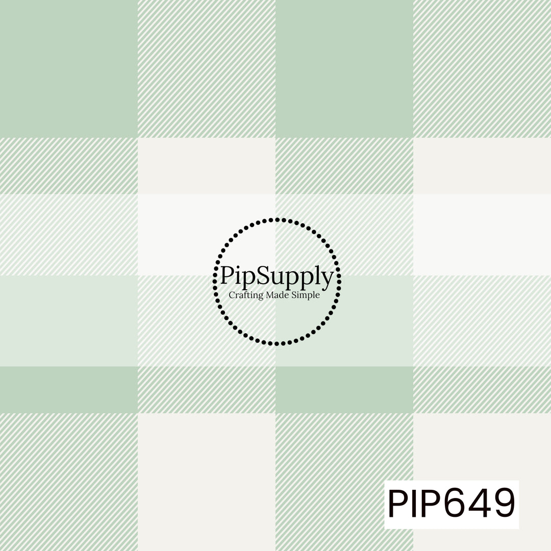 PIP649 - Desert Shine Plaid Green