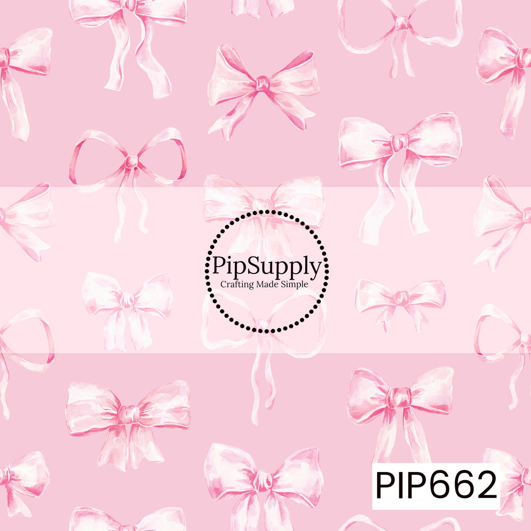 PIP662 - Juliette Coquette Pink On Pink Bows