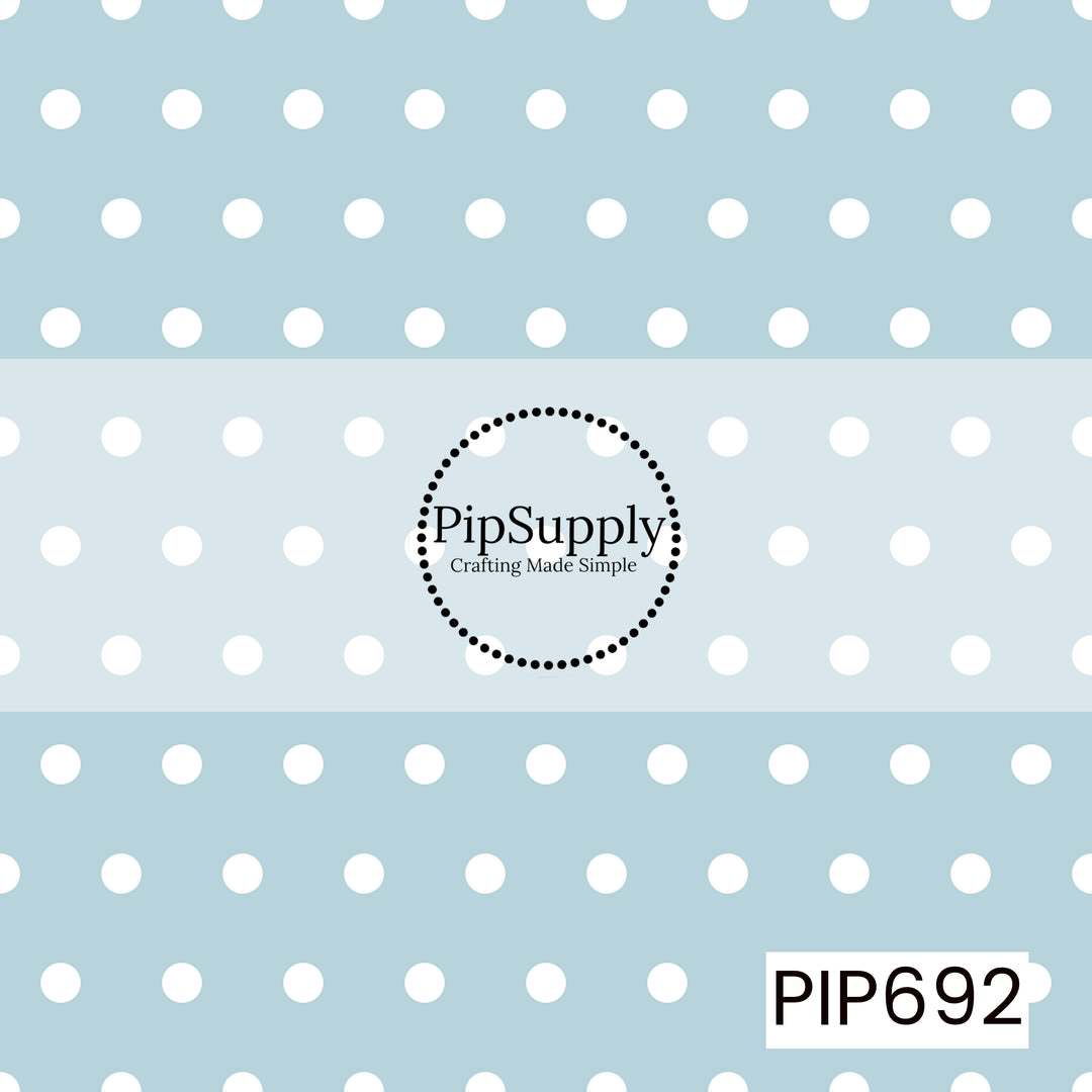 PIP692 - Patriotic Dot Light Blue