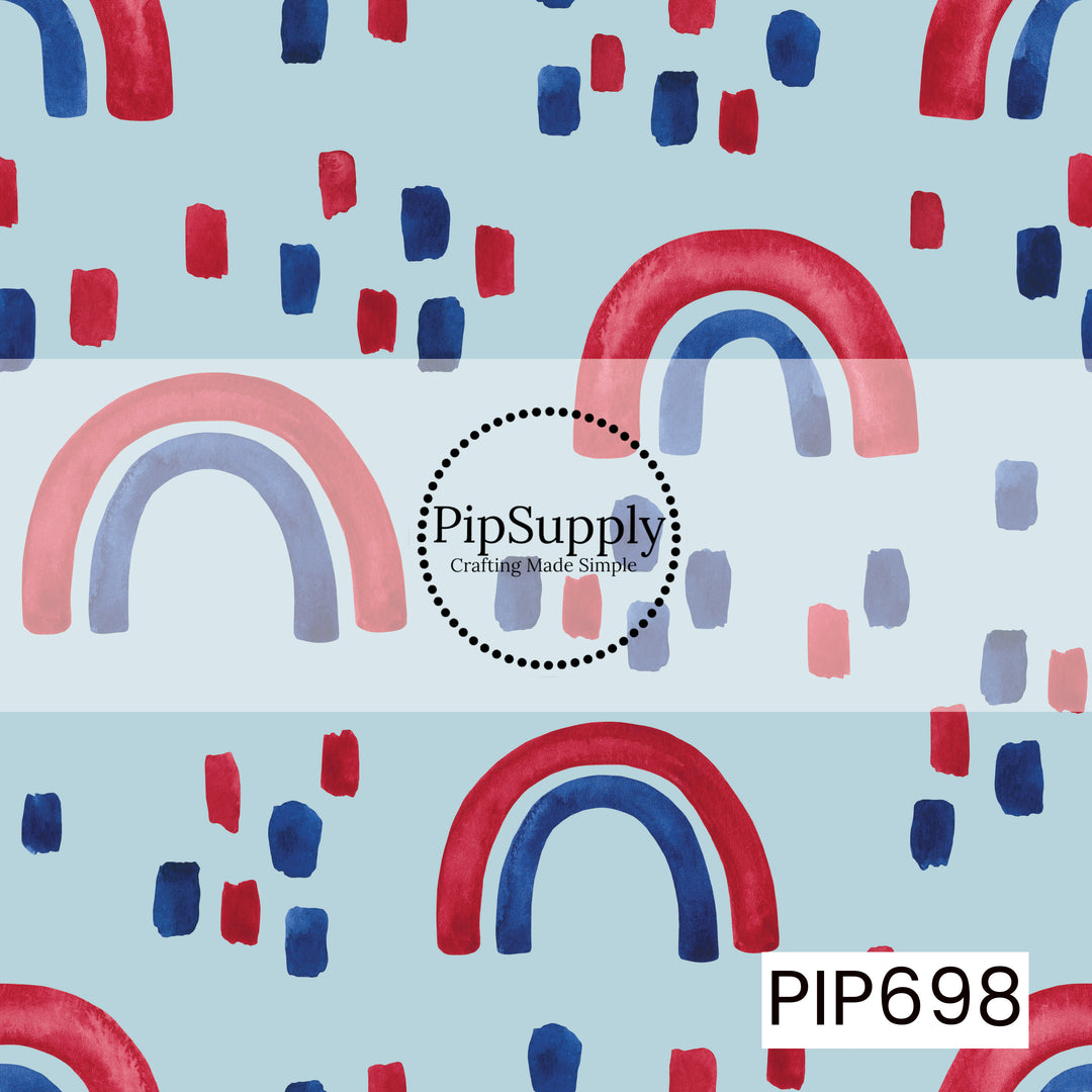 PIP698 - Patriotic Rainbow Blue