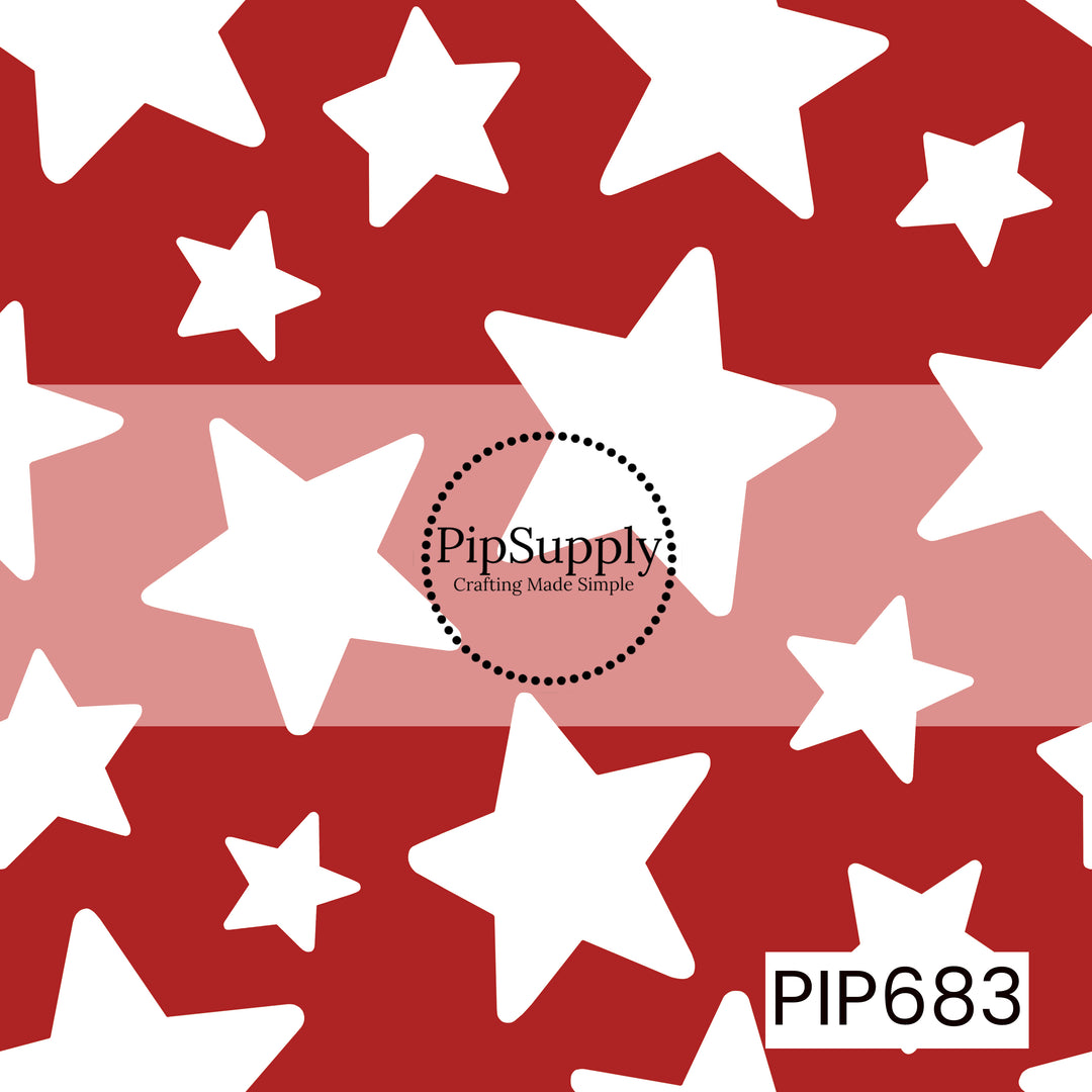 PIP683 - Patriotic Red Stars