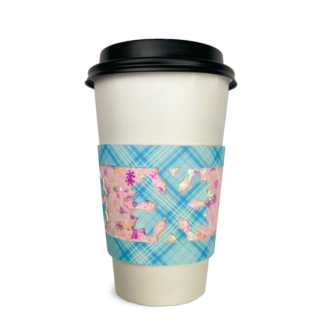 Snowflake Cup Sleeve Cover Die