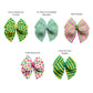 friendship bracelets clovers and striped patterns for neoprene hand cut diy hair bows