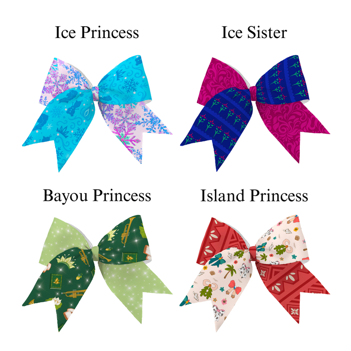 Princess Playdate Cheer Neoprene DIY Hair Bows