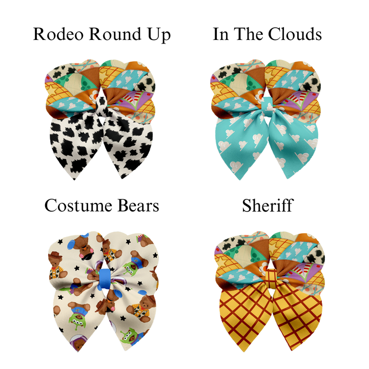 Toy Box Treasure Shapes Bubble Neoprene DIY Hair Bows