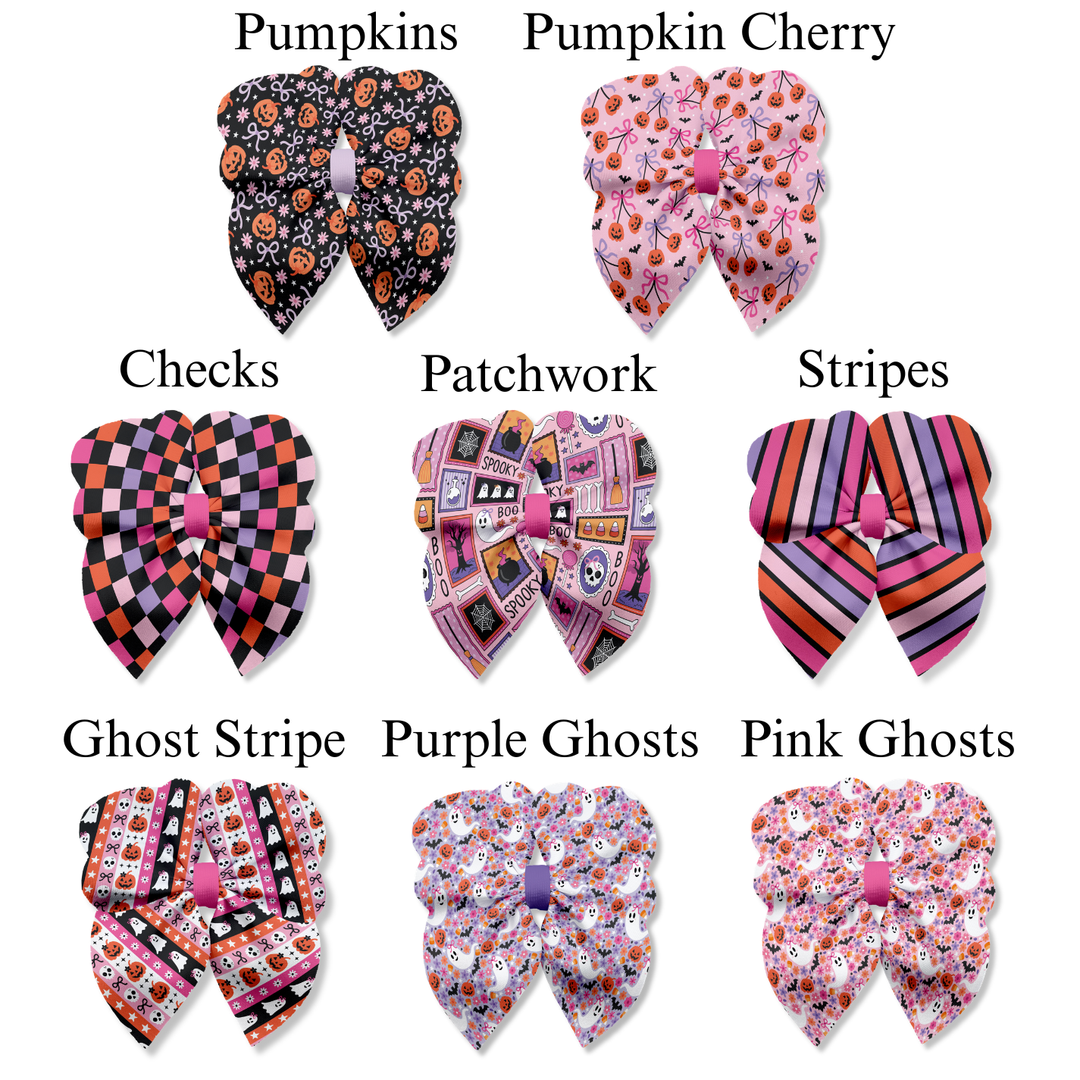 Pink-O-Ween Bubble Neoprene DIY Hair Bow Cutouts