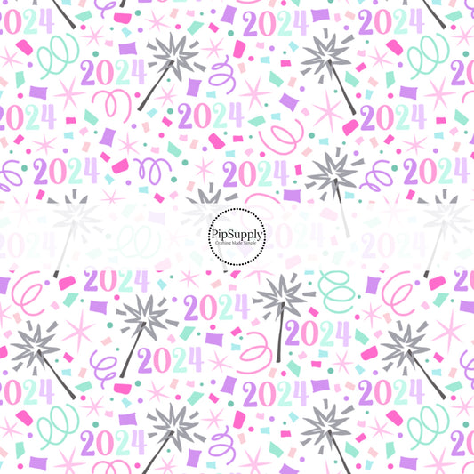 Countdown to 2024 Fabric By The Yard