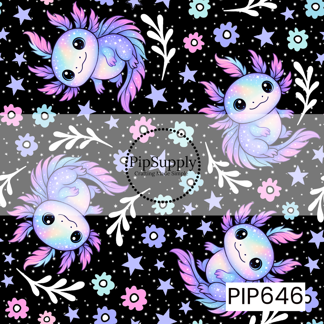 PIP646 - Galaxy Axolotl Black