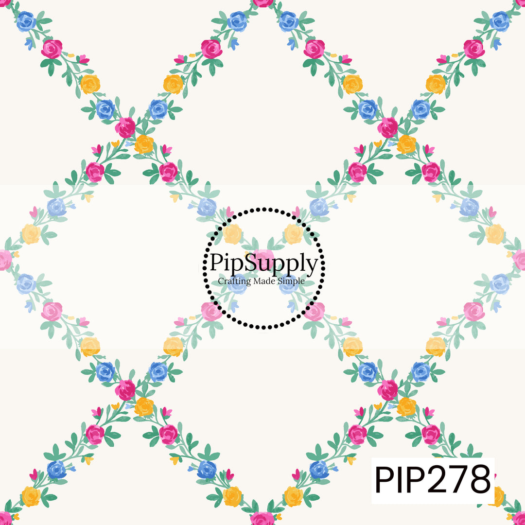 PIP278 - Rosebud Trellis Multi