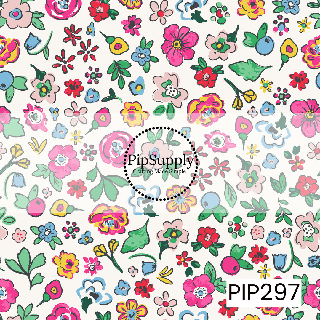 PIP297 - Ditsy Floral Brights