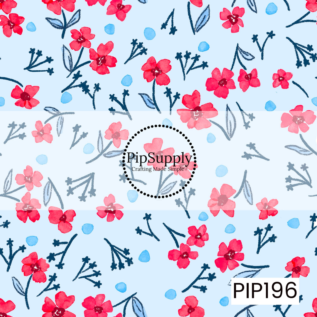 PIP196 - Liberty Ditsy Floral Blue