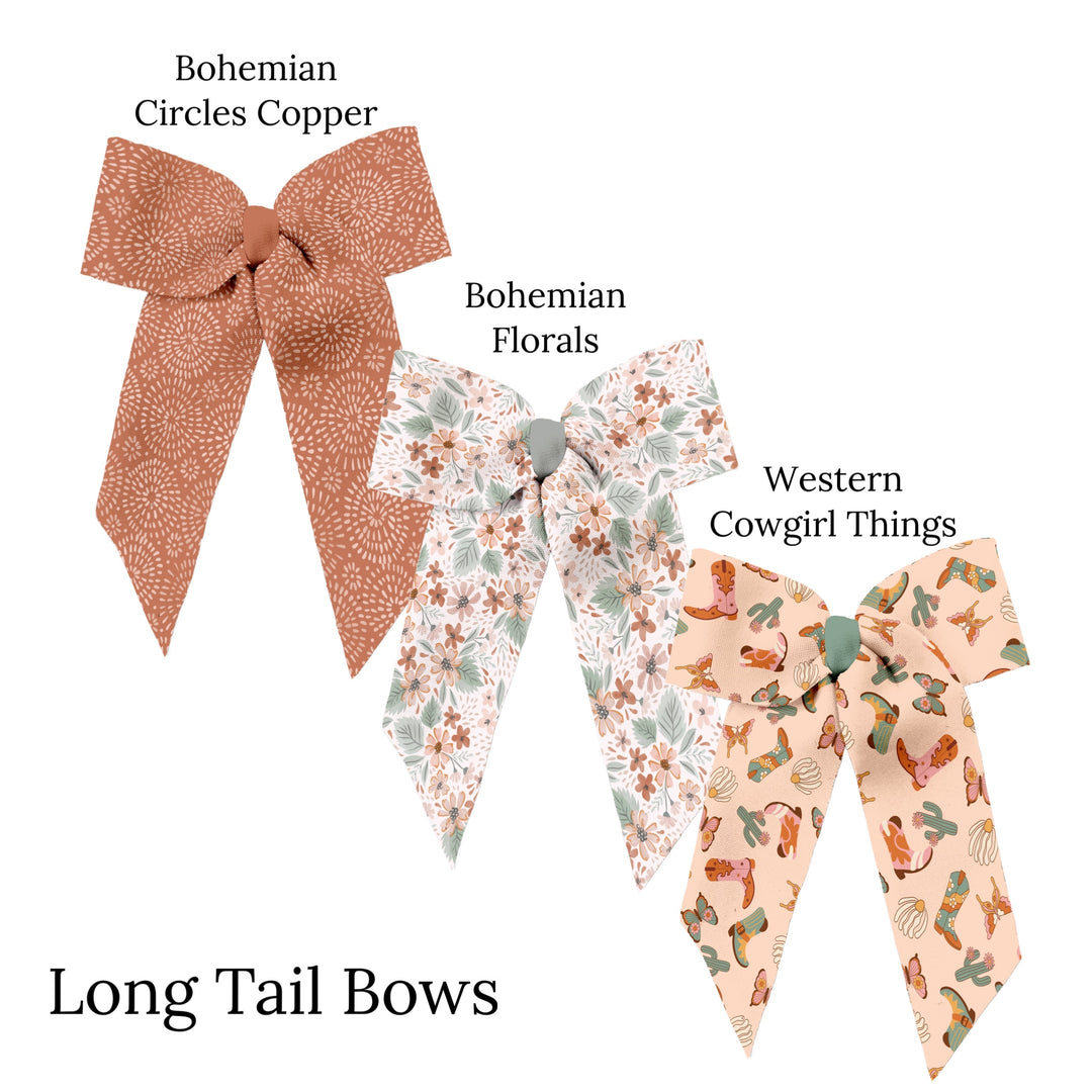 dusty trails westtern patterns for hand cut diy neoprene hair bows