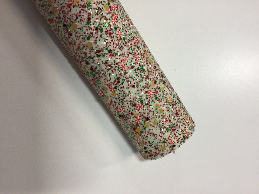 Gingerbread Lane Chunky Glitter Sheet