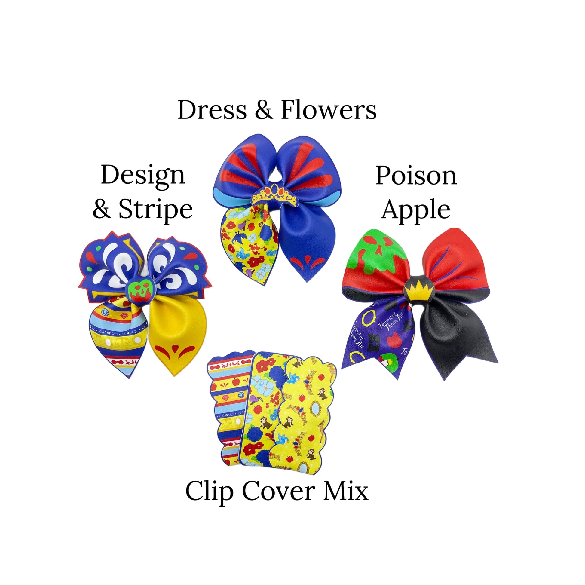 patterns for poison apple and princess hair bows