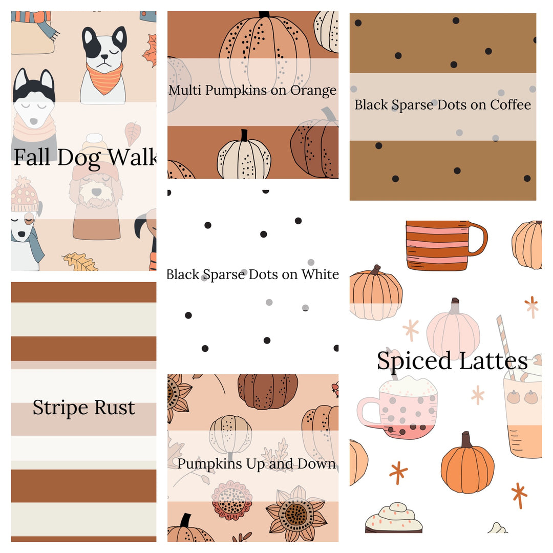 Fall Festival Strip Collection | Hey Cute Designs | Fabric Strips