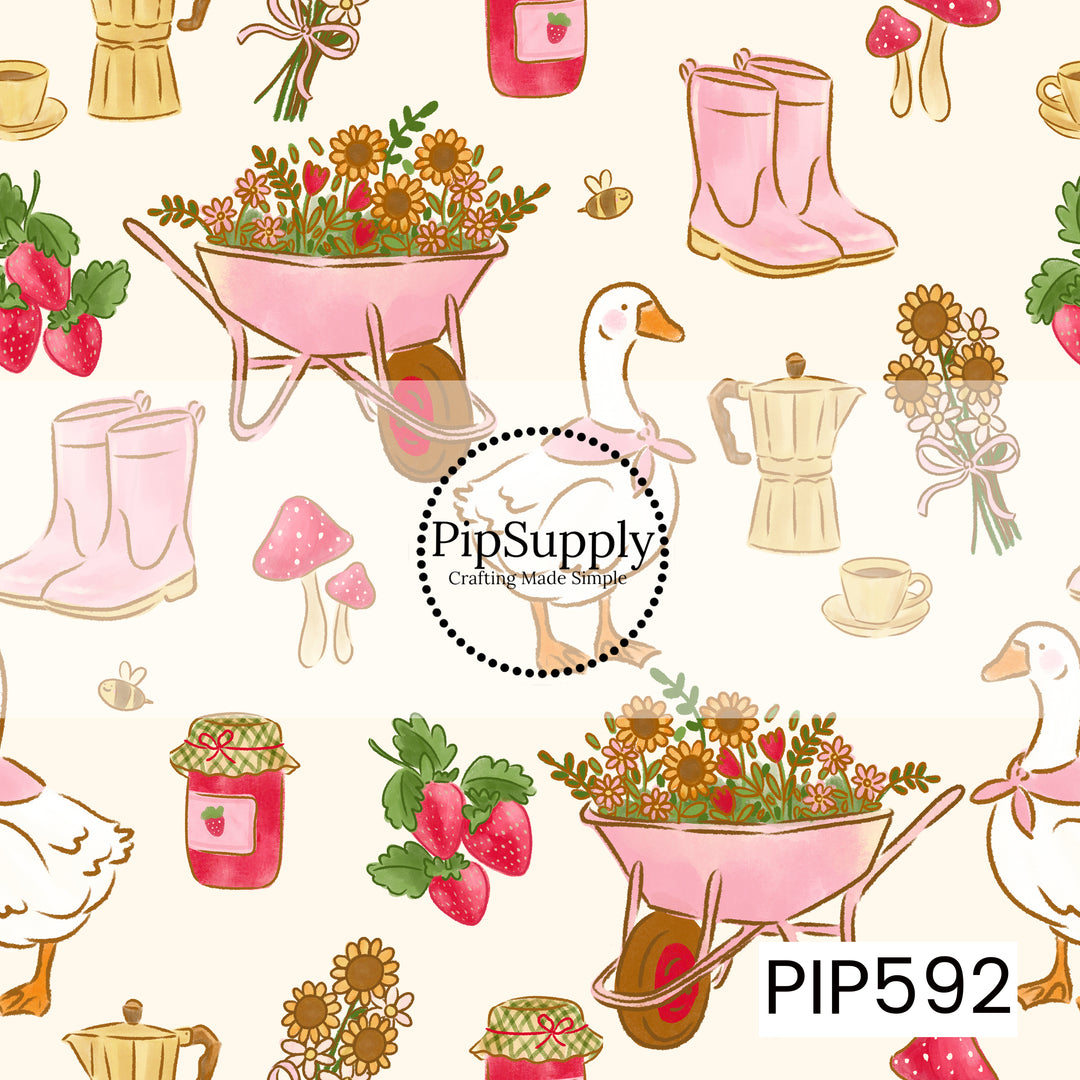 PIP592 - Strawberry Garden Market