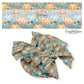 Faux Linen Pumpkin Patch Hair Bow Strips