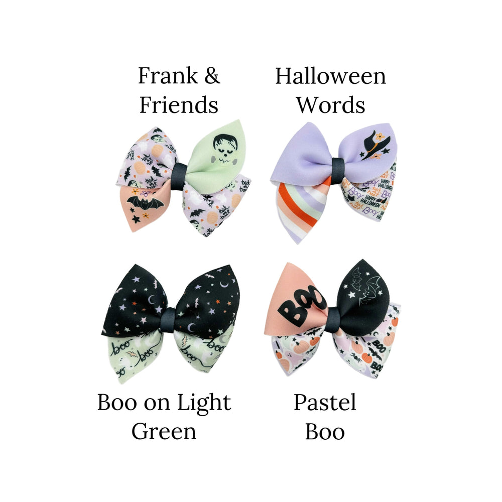 patterns for friends and frights pinwheel neoprene hair bows