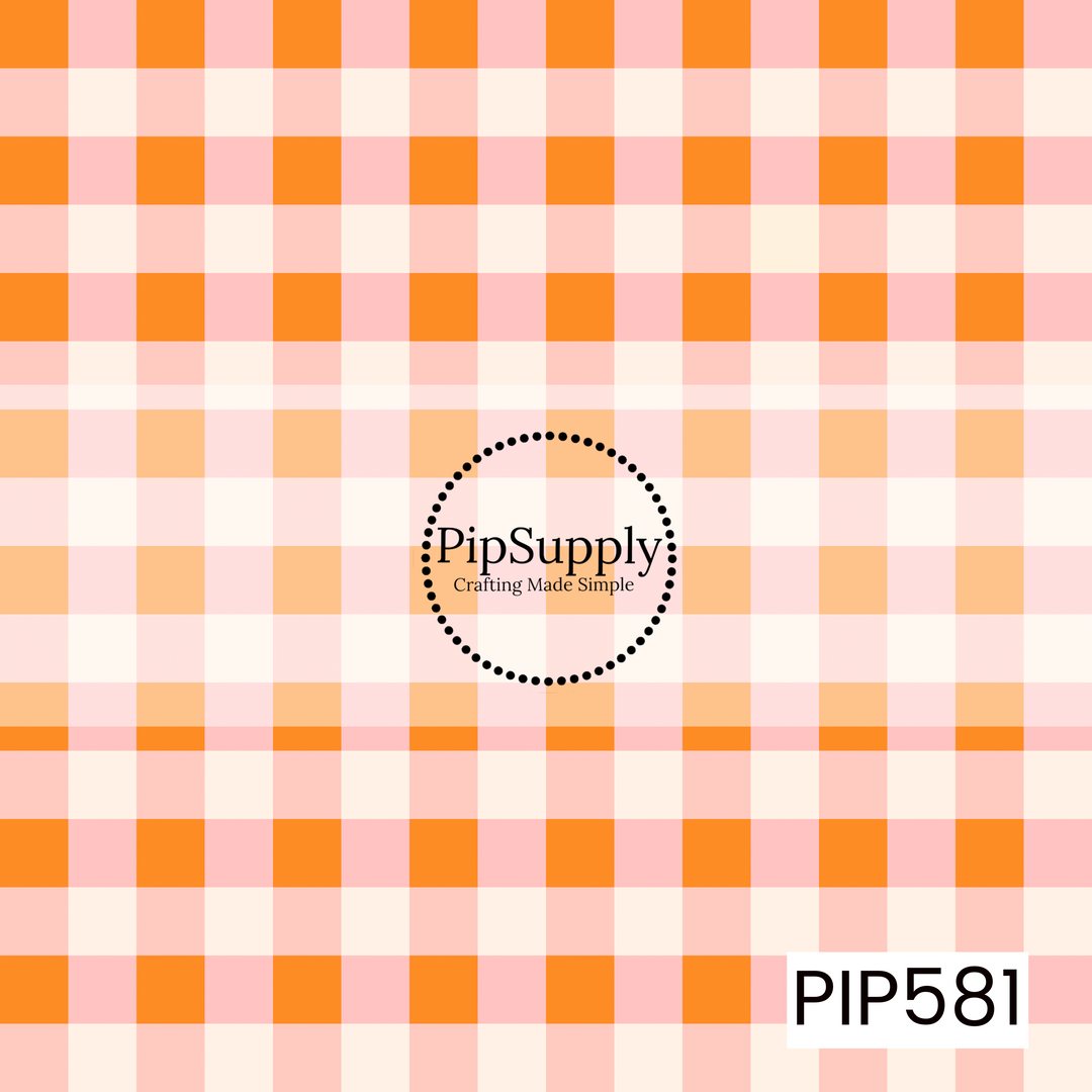 PIP581 - Sweet Pickings Gingham Orange