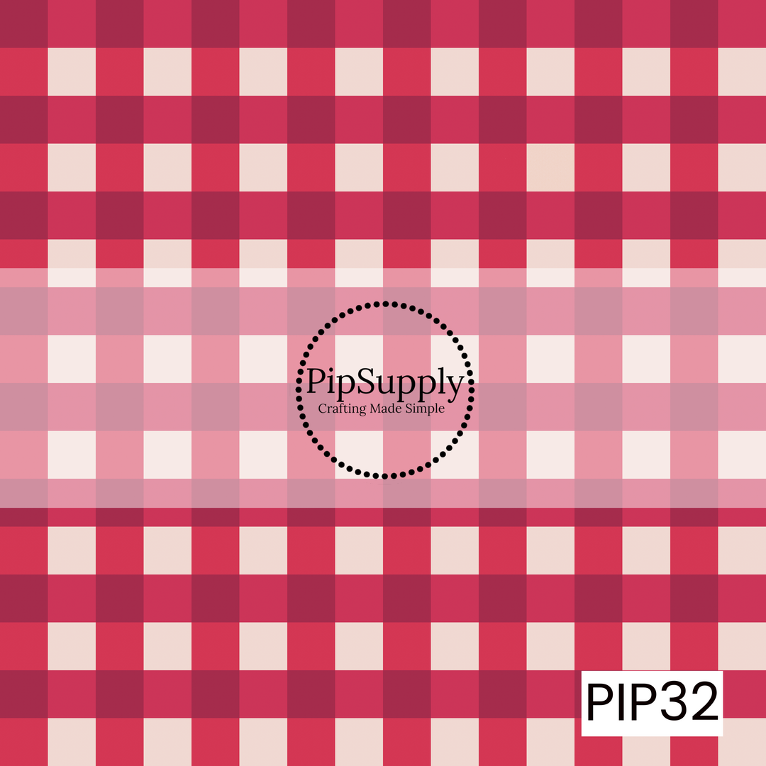 PIP32 - Sweet Pickings Gingham Red