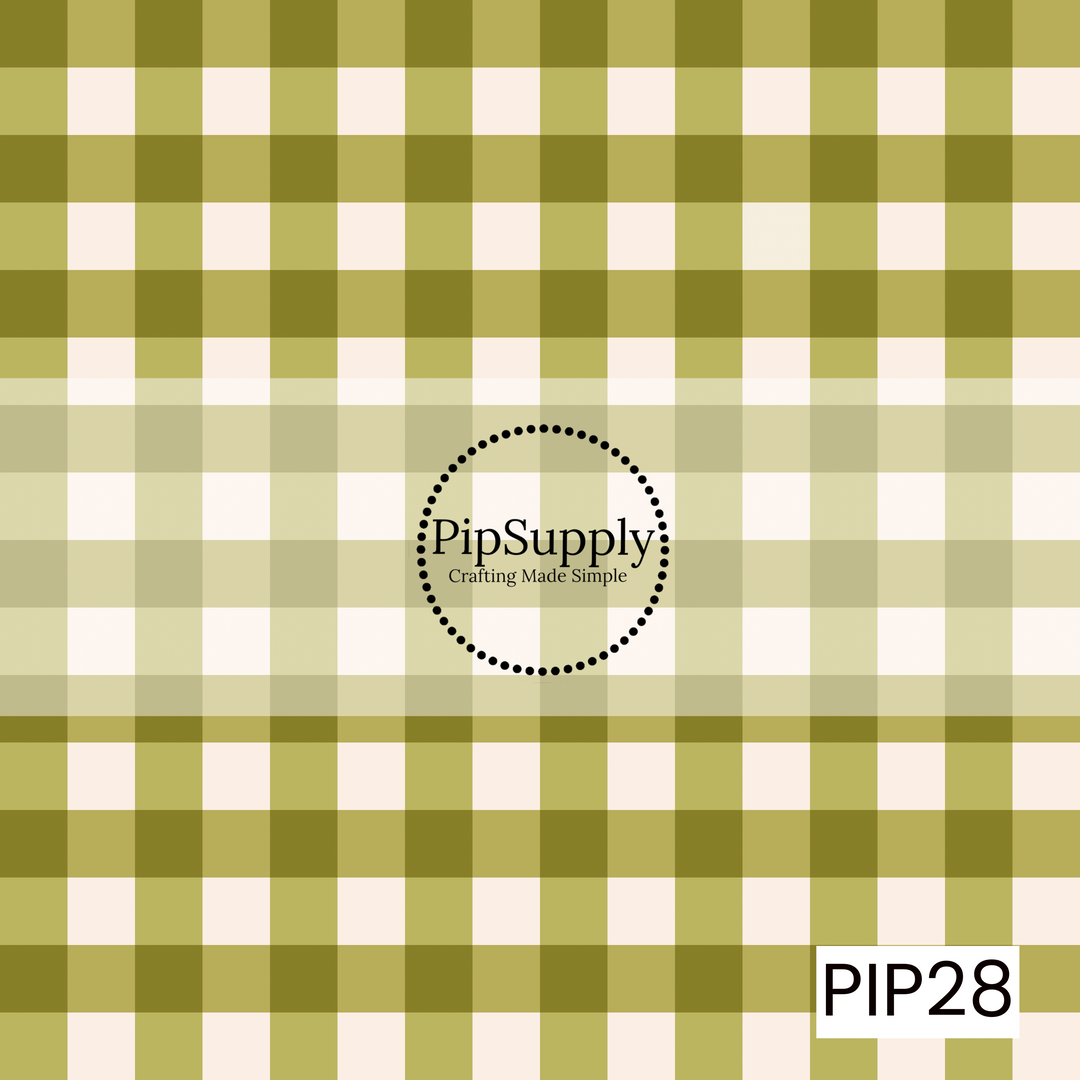 PIP28 - Sweet Pickings Gingham Green