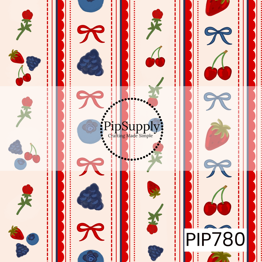 PIP769 - Sweet Pickings Red White And Blue