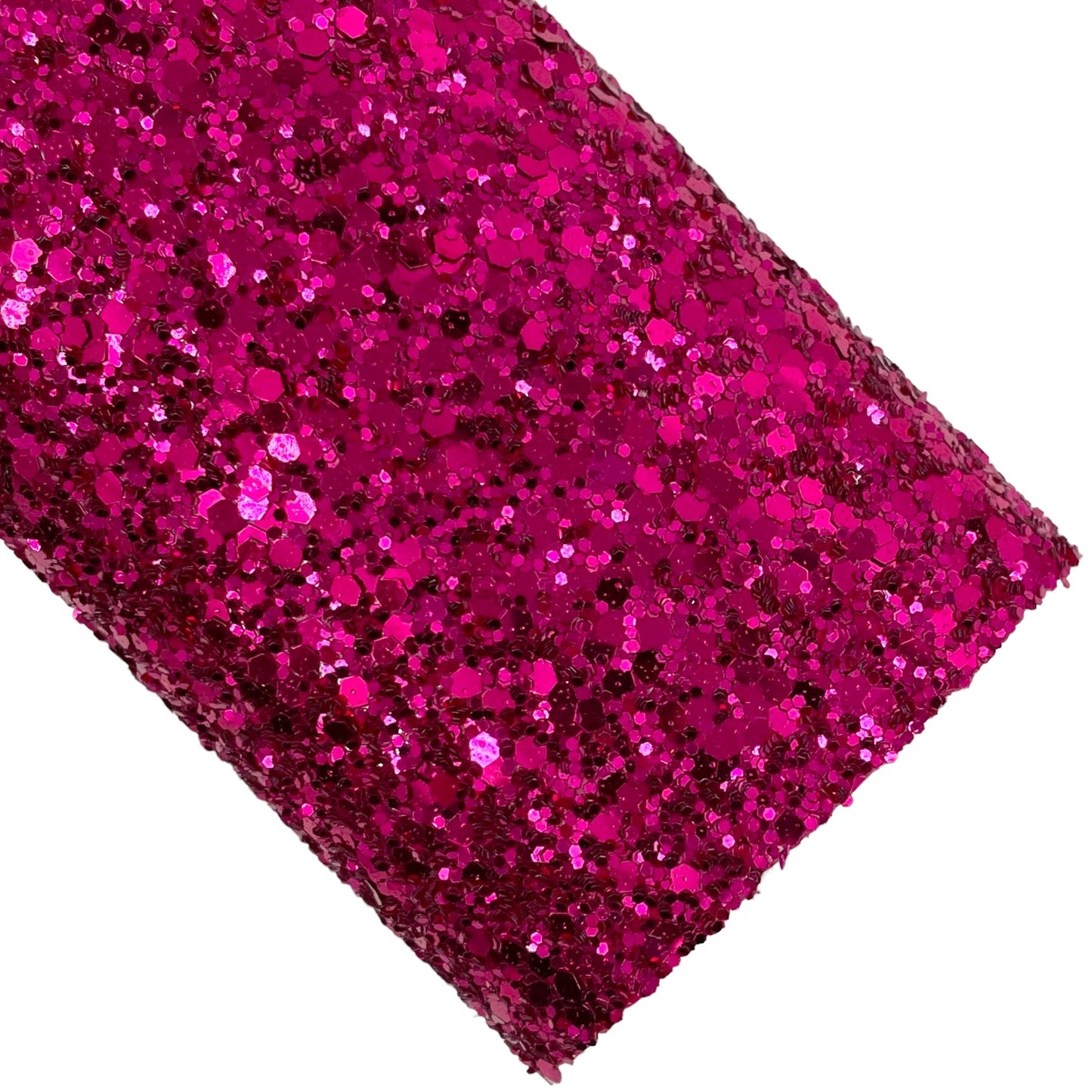 Berry Metallic Chunky Glitter Faux Leather Sheets