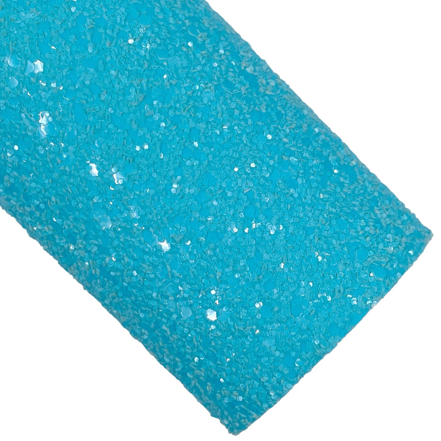 Arctic Chunky Glitter Faux Leather Sheets