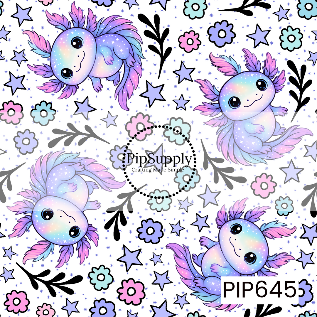 PIP645 - Galaxy Axolotl White