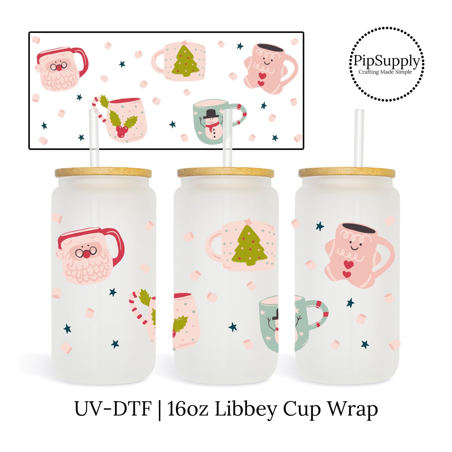 Ginger Mugs UV-DTF Cup Wrap