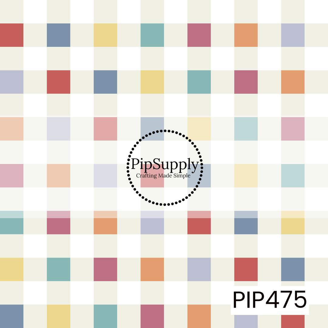 PIP475 - Gingham Summer Multi