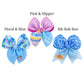 patterns for blue ball princess diy hair bows